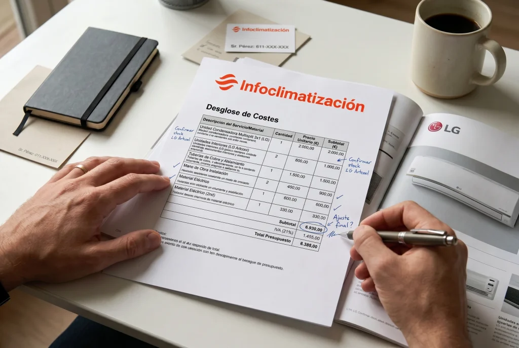 Nuevo perfil de clientes en climatización