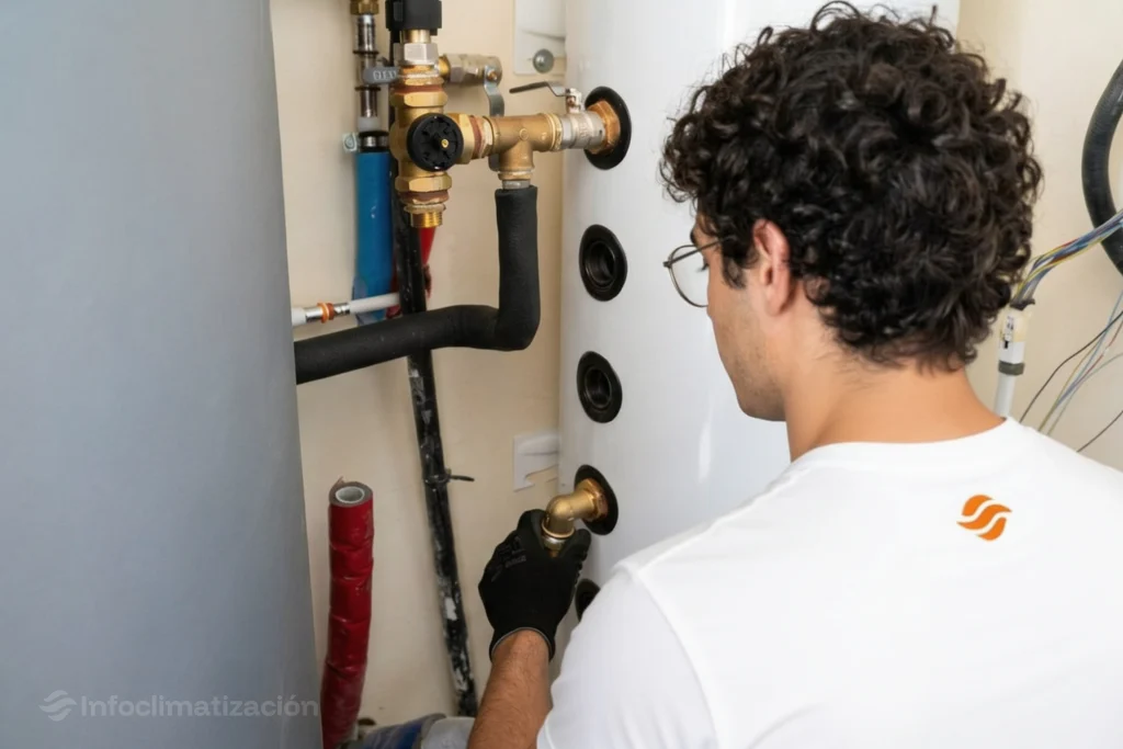 Instalación de Aerotermia en obra nueva