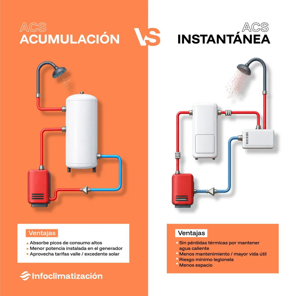 Comparación esquema ACS